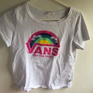 VANS CROP FROM PACSUN
